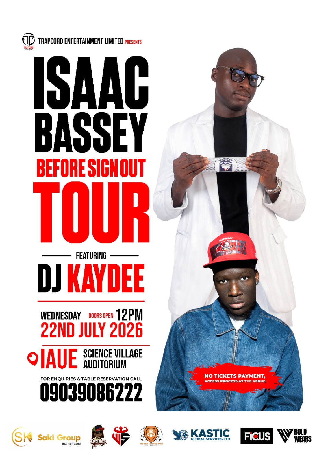 BEFORE SIGN OUT TOUR